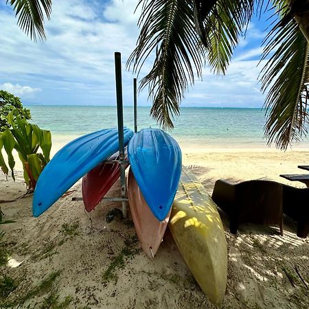 Fare Miti Access Private White Sand Beach Villa Moorea Exterior photo