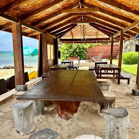 Fare Miti Access Private White Sand Beach Villa Moorea Exterior photo